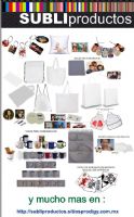 articulos productos en blanco para sublimacion